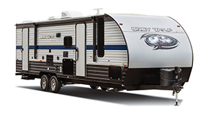 A travel trailer is a common RV Type.